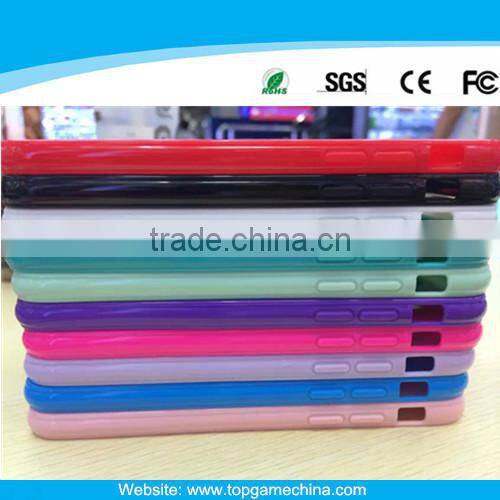 High quality transparent moblie phone case for iphone 6 tpu case