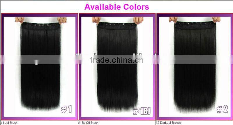 hot sell excellent cheap hot heads clip in hair extension