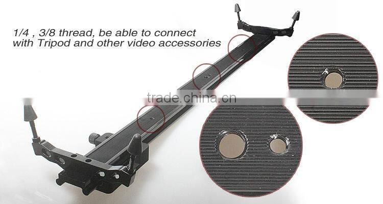 Commlite 120cm 48'' Track Video Stabilizer Camcorder Stabilization DSLR Slider / Camera Stabilizer / Camera Slider
