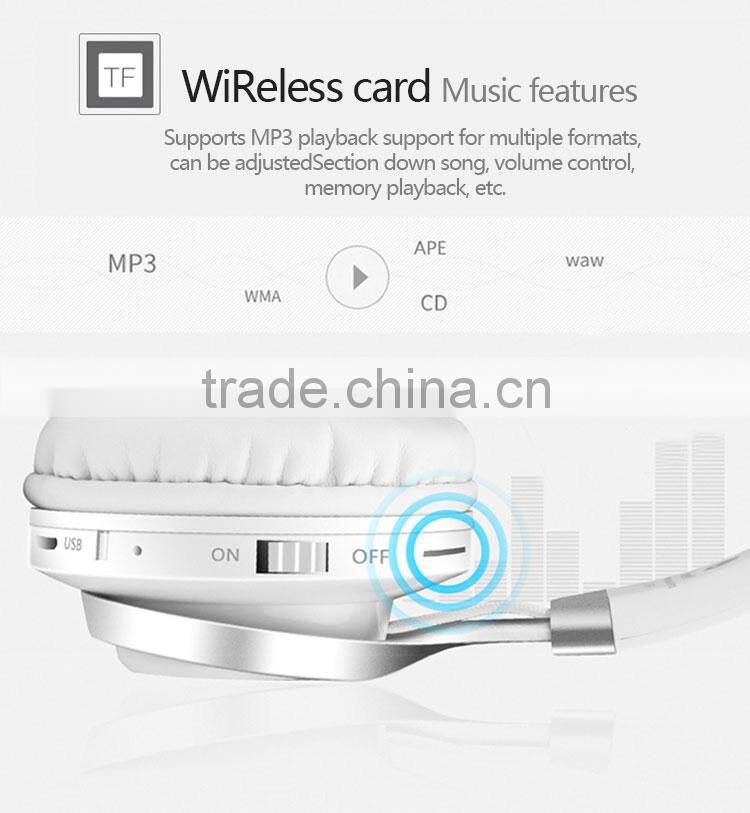 High quality wholesale stereo headphone bluetooth, stereo wireless blue tooth headset, gaming wireless stereo headphone with mic