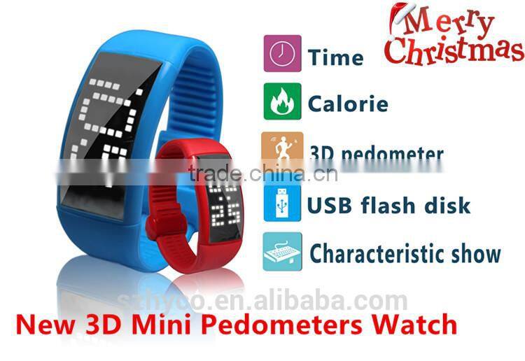 Personalized Signature 3D Pedometer Smart Watch
