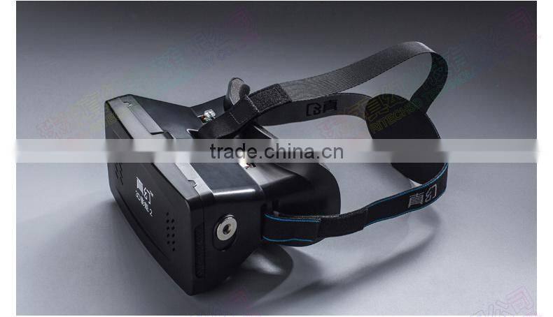 2015 New VR headset with magnet function the same as google cardboard
