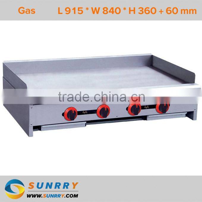 36 gas flat griddle and gas griddle/grill (SY-GR360B SUNRRY)