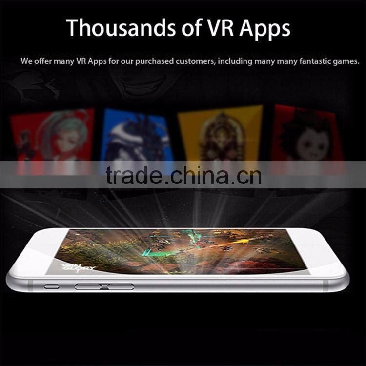 High quality VR BOX 2 Virtual Reality vr 3d glasses with bluetooth