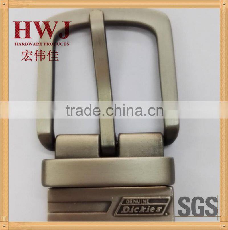 Fashion reversible twist alloy belt buckle