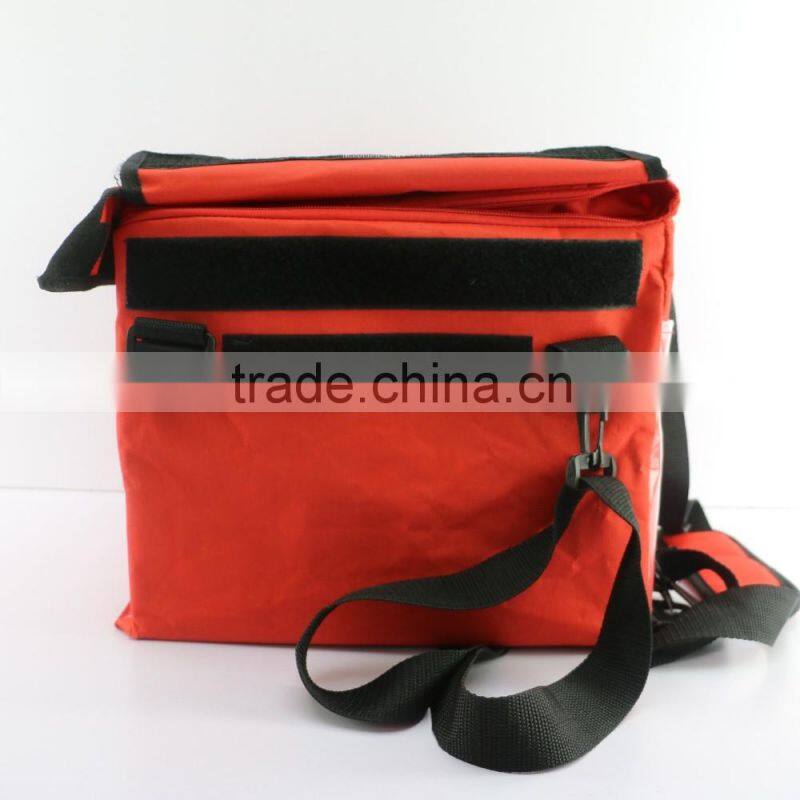 2016 Red color cooler bag Portable PVC lunch Bag Insulated Cooler Ice Bag Hand in china