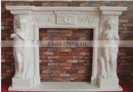 Cheap artificial stone fireplace quartz stone