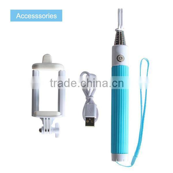 NT-BZ003 new 2015 foldable best selling selfie stick extendable bluetooth monopod