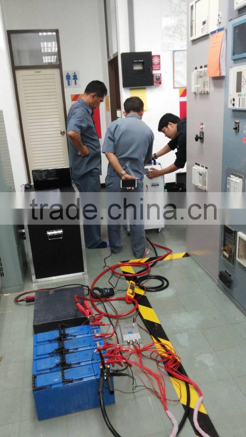 12Vx4batteries battery string discharge tester 4500Ah battery capacity for telecommunication and telecom