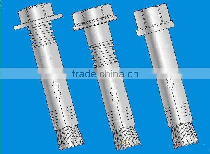stainless steel 304,316 expansion bolt shield anchor