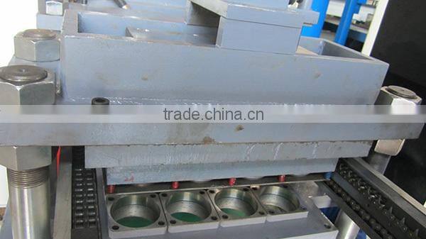 servo motor control plastic thermoforming PP plastic lid cover machine