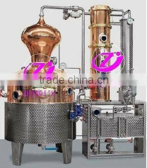 500 gallon Hybrid Pot Still with Short Copper Column