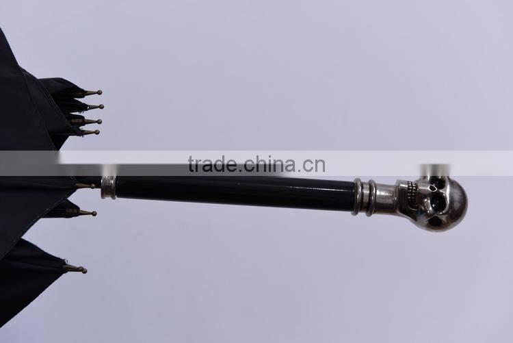 2016 European Style Custom Logo skull gift umbrella