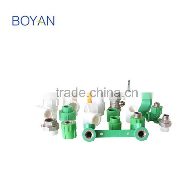 BOYAN plastic pipe fitting/ ppr fitting/ppr coupling/pipe fitting