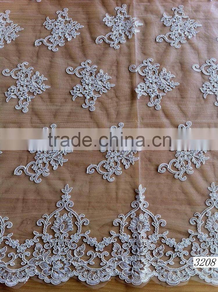 Design new products corded wedding lace