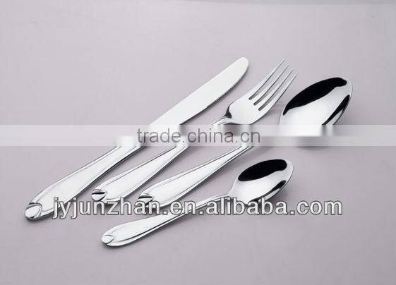 Stainless Gold plated table fork with nice design and low price