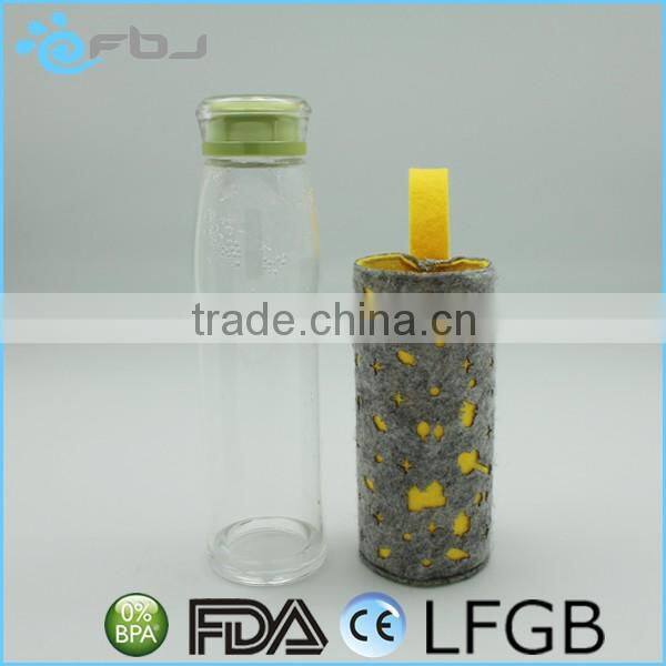 Wholesale 14oz Twist Cap Sealing Glass Bottles For Beverages .