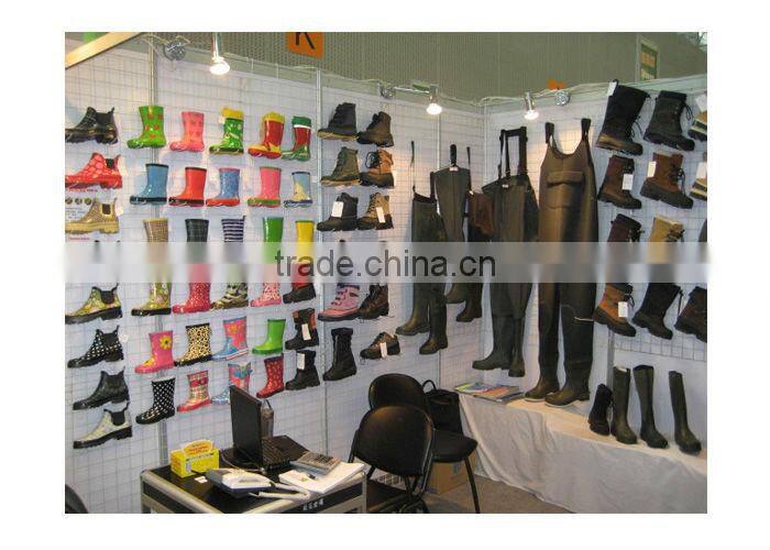 Women Navy Small Holes PU Leather Shoes