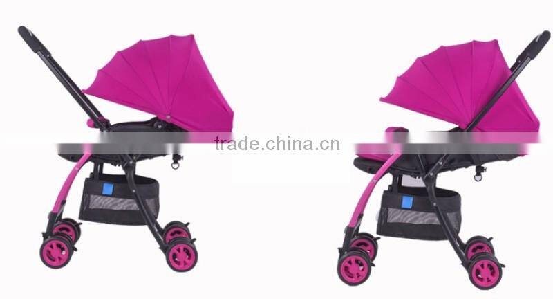 Baby Pram with lightweight.One hand folding pram/baby stroller