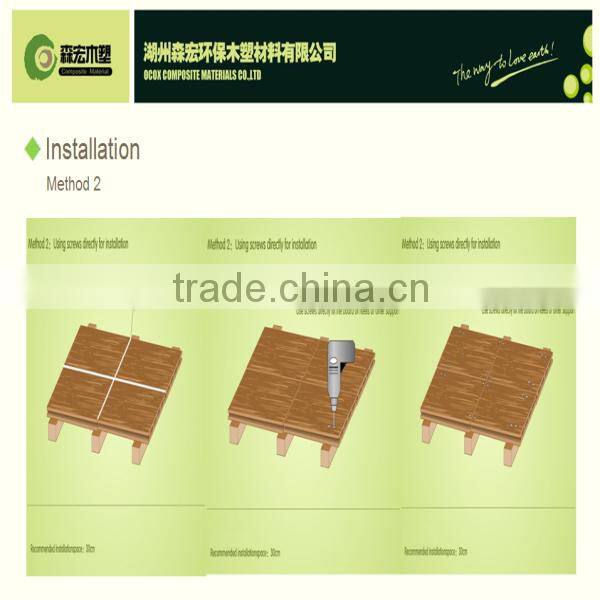 High Quality WPC Swimming pool decking floor