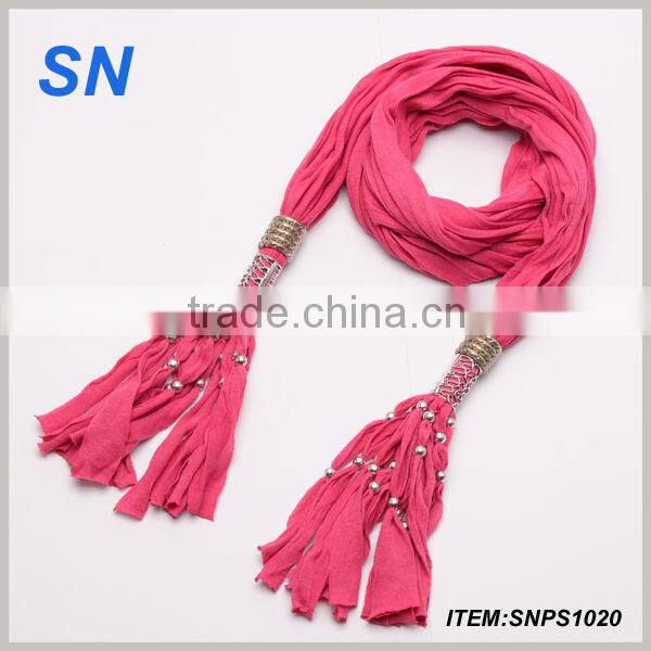 2014 latest new women's spring pendant jewelry fashion scarf