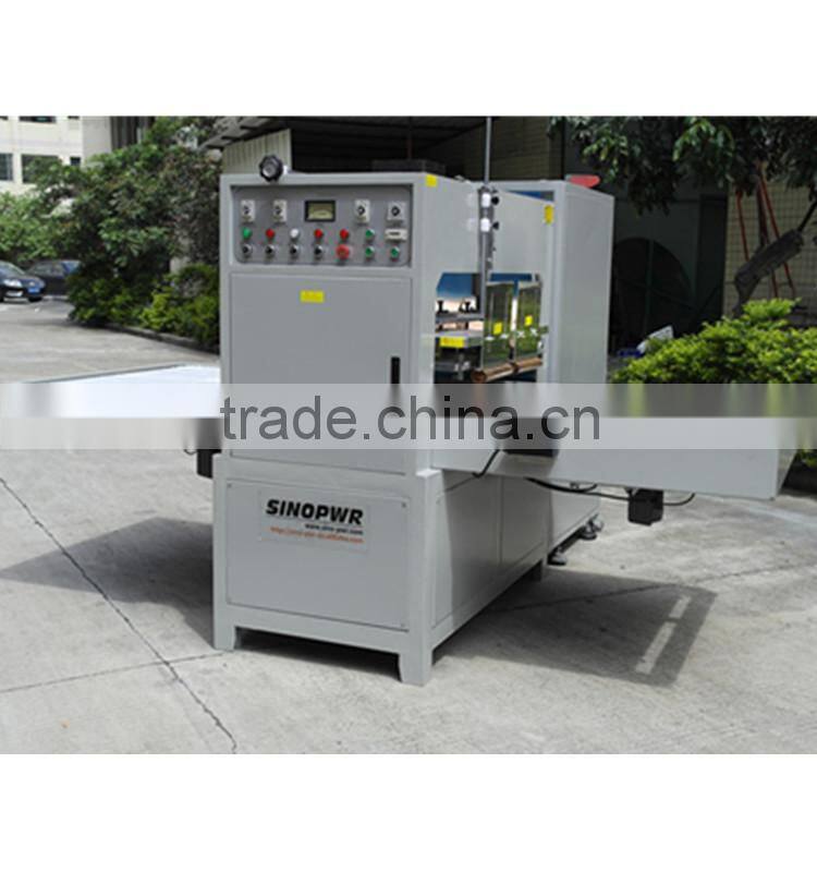 PVC life jacket automatic high frequency welding machine in shenzhen