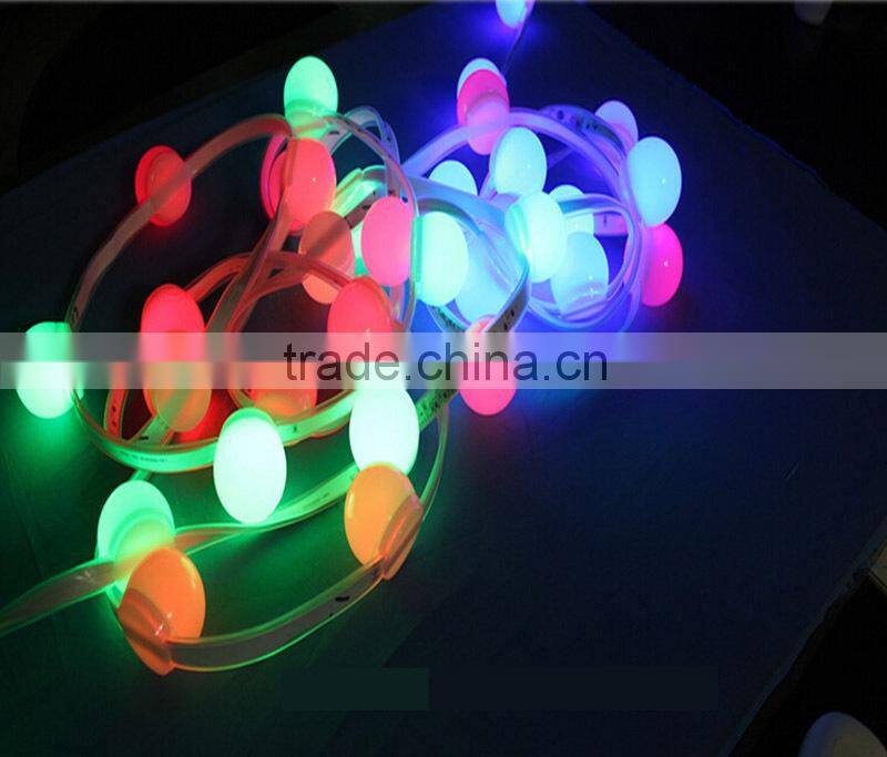 Christmas Led Pixel Light String Big Globe Ball Strip for Christmas Tree Holiday Decoration Wholesale Dream Color Newest Hot