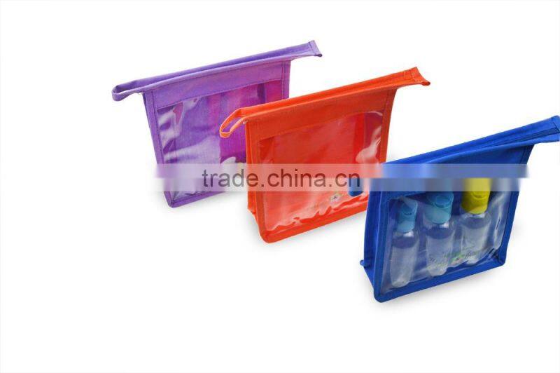 2015 Hot Sale Plain PVC Cosmetic Bag PVC Cosmetic Packging Bag