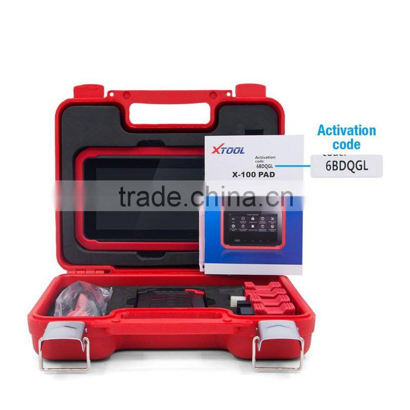 Newly 2016 Top Selling 100% Original XTOOL X-100 PAD Auto Key Programmer with EEPROM Adapter Support Special Functions X100 PAD