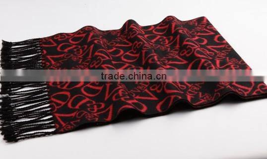 2015 NEW men's Jacquard scarf 100% silk polyester