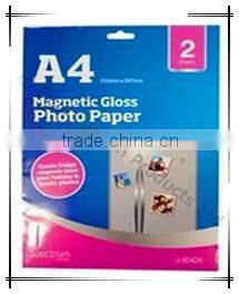 A4 magnetic photo printing paper;Eco-solvent printer;