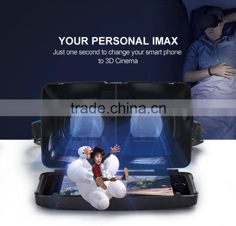 Hot Sale Virtual Reality Google Cardboard Active 3D Video Glasses Oculus Rift