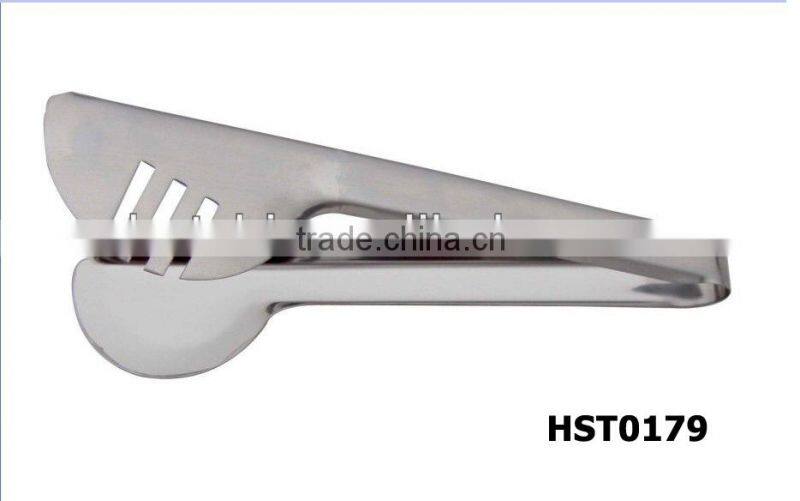 stainless steel chef tong for kitchen