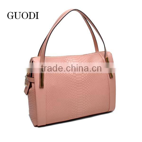 2016 fashion leather women bags handbag with cheap price