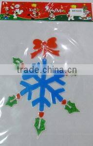 Hot Sale Santa Claus Decorative Sticker/Home Decor