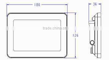 IP65 outdoor Ultra Thin Metal 110 Volt COB 20W led flood light