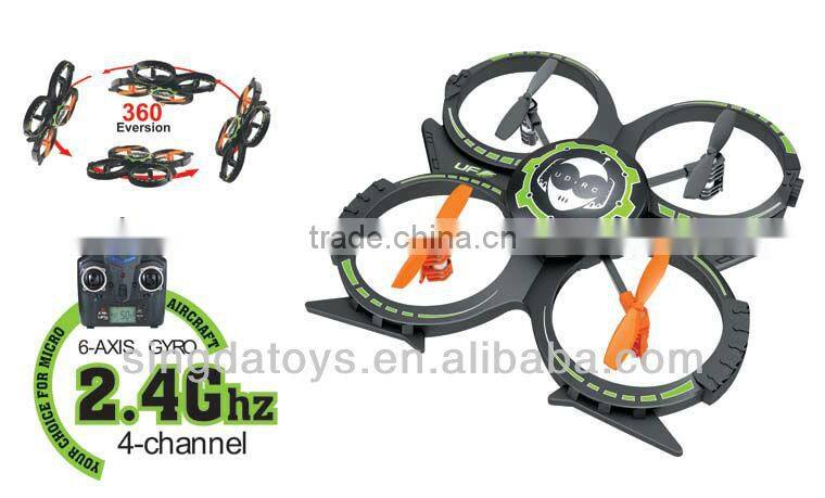 U816A Upgrade Version Micro 4CH Quad Copter 6-Axis Gyro 2.4Ghz Controlled UFO