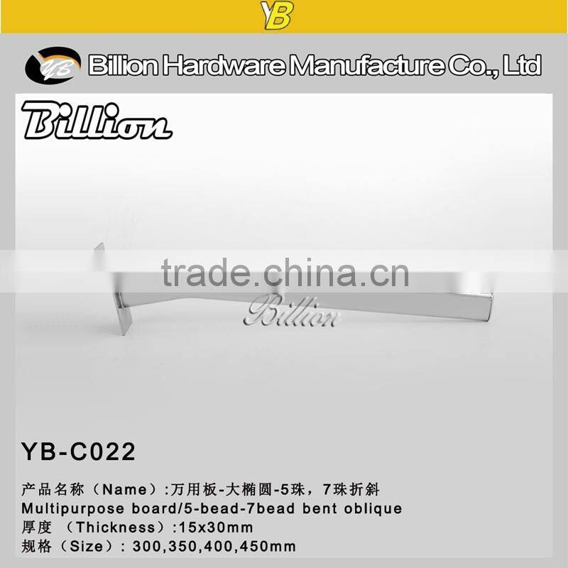 Factory Directory Slatwall Metal Shelf Brackets for kitchen
