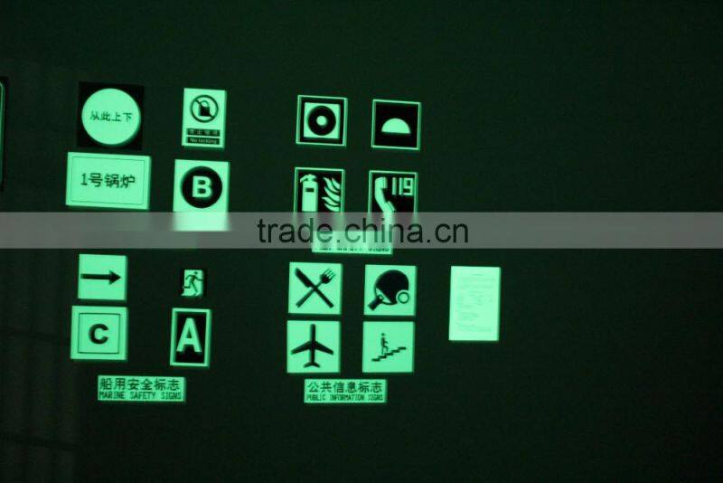 Adhesive glow tape/luminous tape/photoluminescent tape