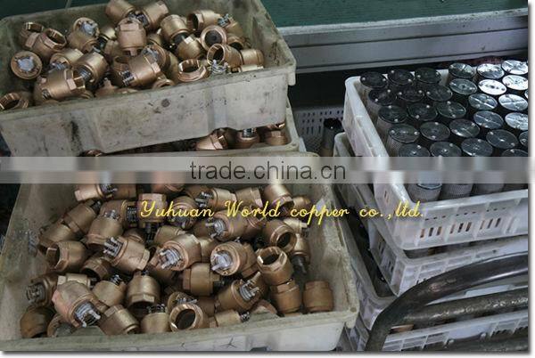 WD-1307 Bronze Spring Check Valve Foot Valve with net