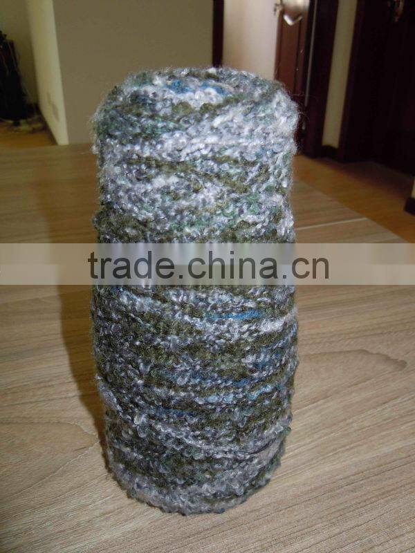 90%Acrylic 10%Polyester Loop yarn