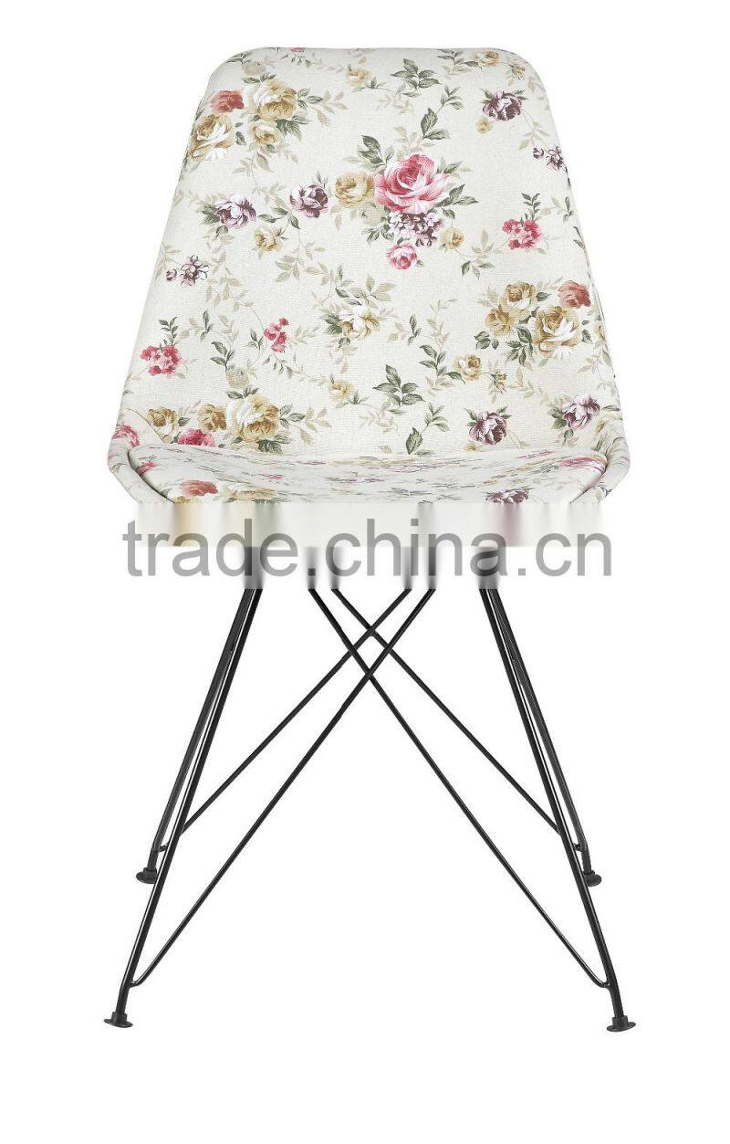 AH-1003B Metal Leg Sexy Coffee Shop Chair Indoor Simple Design Dining Chair