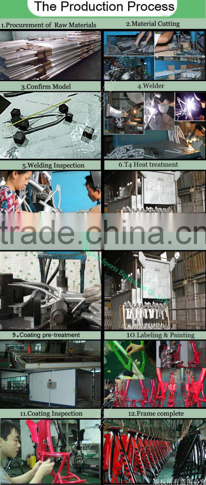 Chinese frame factory 2015 fixie frame