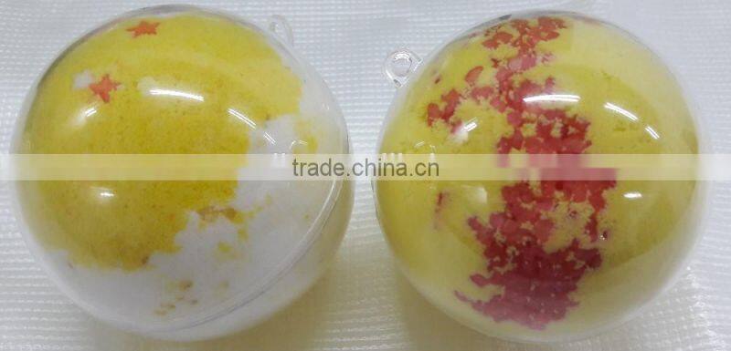 OEM Bath Bomb/Fizzer colorful bath salt bubble 30 g to 200 g