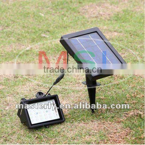 Solar lighting system Lithium battery+ 28LED floodlight+2W solar panel