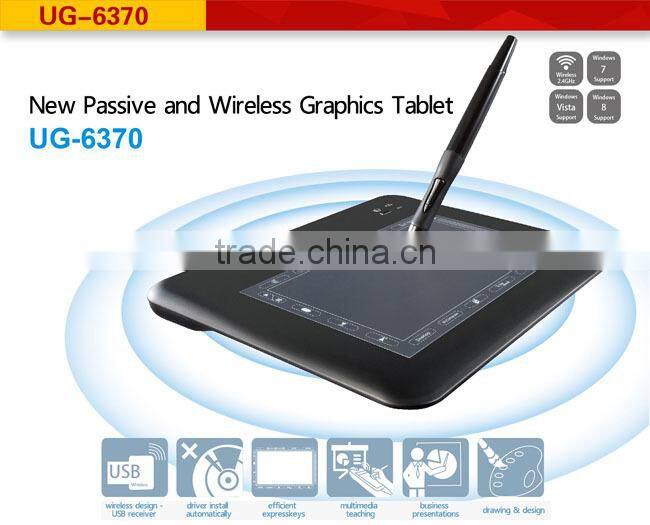 Ugee U6370 Program Drawing Tablet Graphic Tablet Wireless 6*4 Inch
