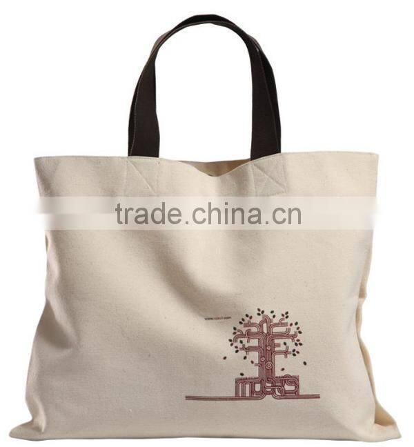 cotton canvas tote bag, custom tote bags promotion ,full color printing tote bag
