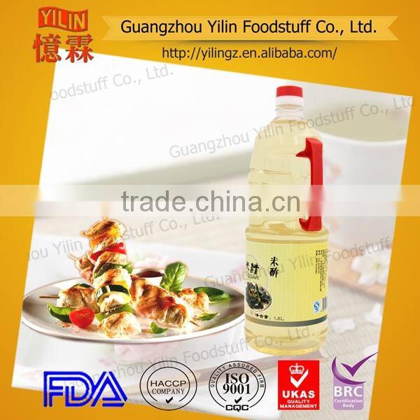 high quality sushi product 1.8L Rice Vinegar from china manufacture with oem service