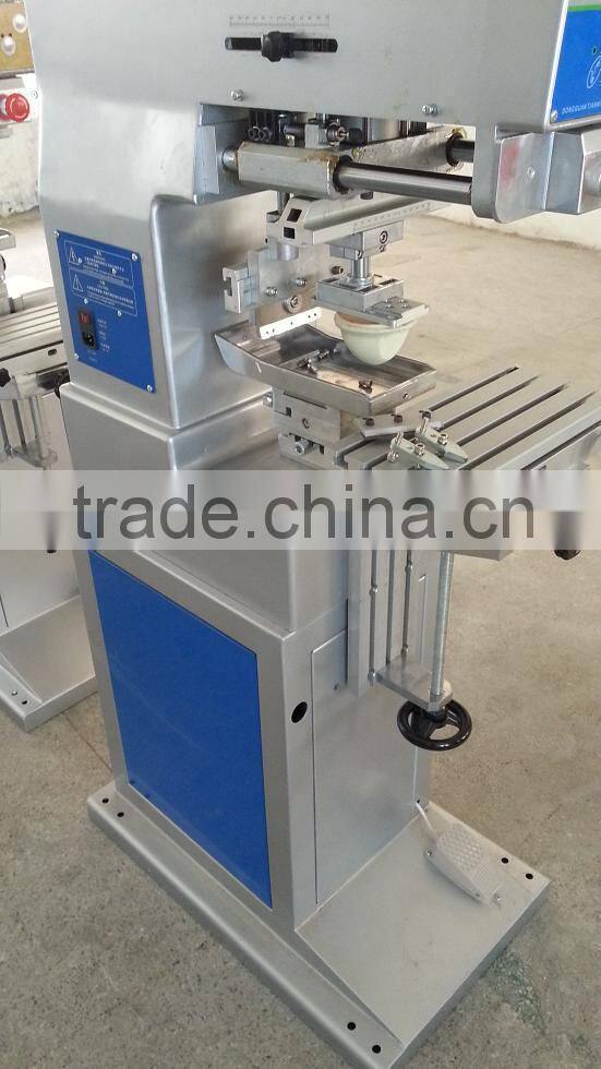 shuttle worktable inkwell pad printer for control panel