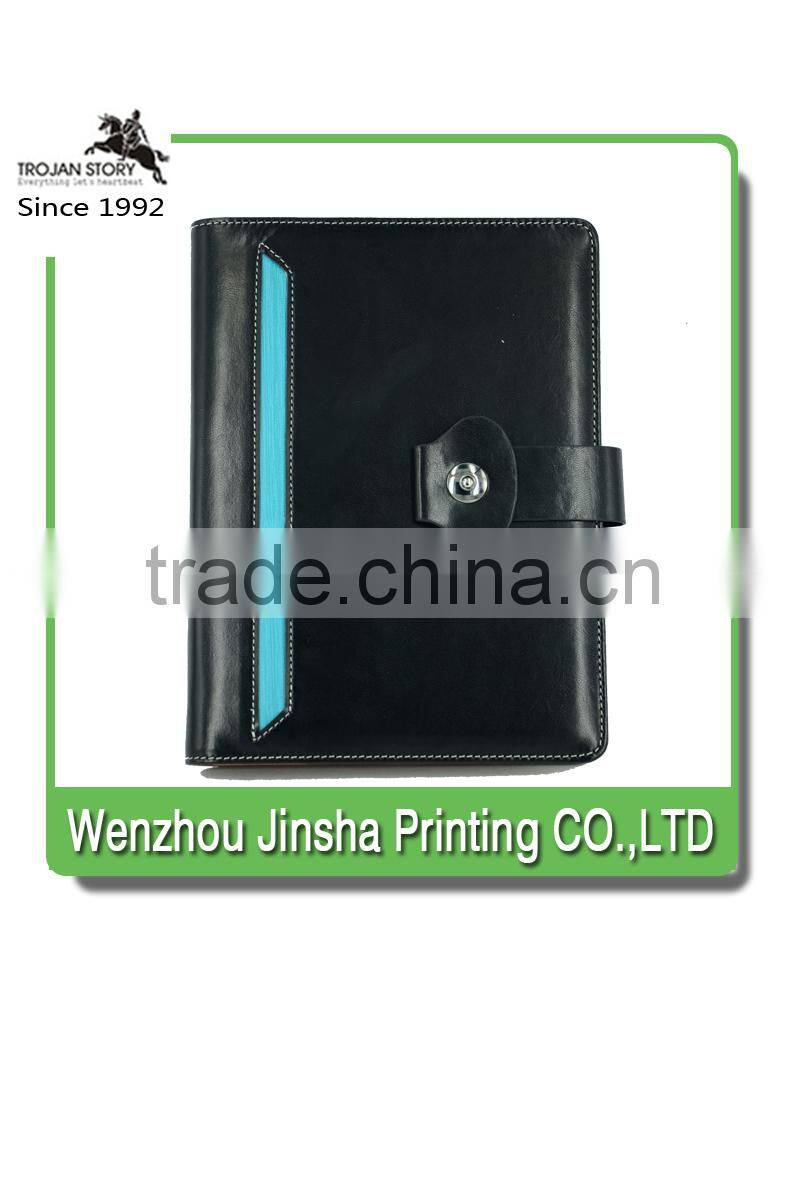 Leather Conference Set Stationery Printed PU Leather Wholesale Notebook
